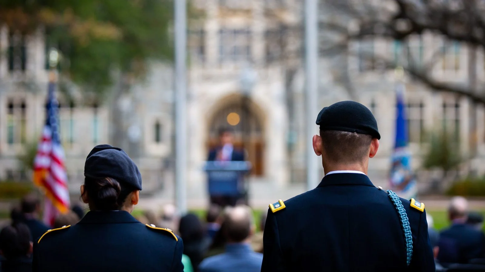 Governments Academy Honors Service Members at Veterans Day Ceremony